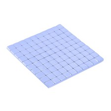 Soft Silicone Thermoconductive Bearings 10mmx10mmx3mm Blue Pack of 100