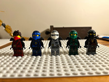 LEGO NINJAGO Possession Minifigure Lot (5) Kai Jay Cole Zane Lloyd Ninjas