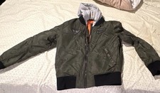 Superdry Men s Green Military Bomber Jacket F...