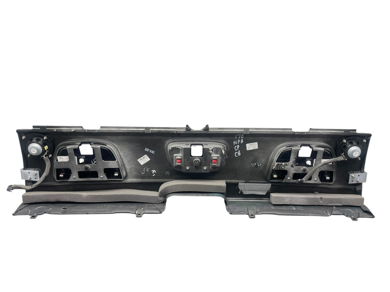 2013-2019 BENTLEY FLYING SPUR 4W 223B REAR TRUNK SHELF PACKAGE PANEL *INDENTS*