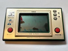 NINTENDO GAME AND & WATCH Popeye Wide Screen1981 Direct From Japan Very Rare