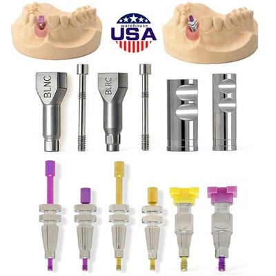 US Implant Plastic Impression Coping Open Closed Tray Fit Straumann ITI BL BLT