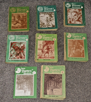Hans Warren's Abenteuer Nr. 1 - 66  komplett, Pinguin / Jupiter Verlag 1949-50