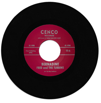 fred & The Turbins Bernadine / Til There Was You Northern Soul Reissue Listen