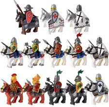 MOC LEGO Mounted Knight, Gladiator, Spartan Custom Minifig - BUNDLE AND SAVE!