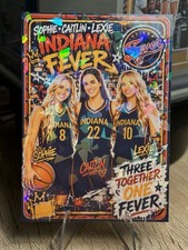 Indiana Fever Grafitti Style Ice Custom made ...