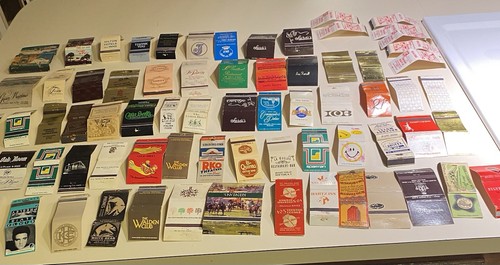 Matchbook covers lot of 75 NO MATCHES