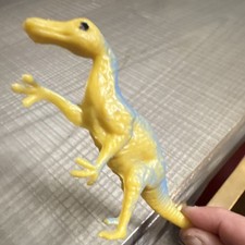 Yellow Blue Dinosaur Toy Figure Plastic MPN V 11470 Ages 3-8 Years