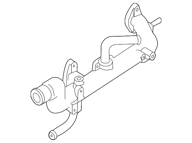 Genuine Nissan 2013-2024 Nissan - Water Outlet 11060-3NT0A - Изображение 2 из 3