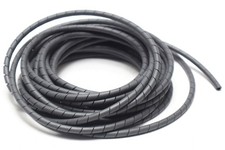Spiral Wrap Tubing 1/4 Inch, Gray, 500ft