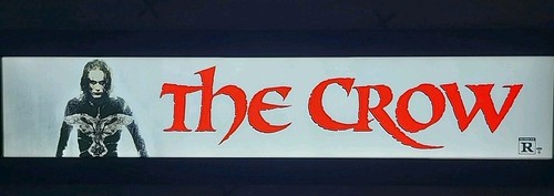 The Crow (1994) Movie 5x25 Movie Theater Mylar Reissue Brandon Lee