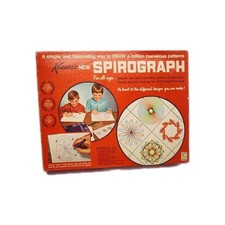 Vtg Spirograph Kenner 401 Drawing Set 1967 Complete Parts Except Pen 1st Edition