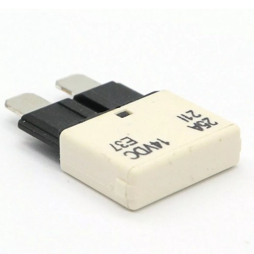 10Pack 25A Circuit Breaker Blade Fuse 12V-24V Auto-Reset Marine Rally Automotive - Picture 5 of 9