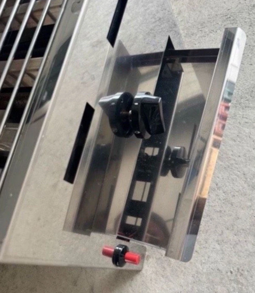 GA Profi-Gasgrill SPZ Edelstahl 1-flammig 5,0 kW Piezo inkl. Schlauch/Regler - Bild 3 von 4