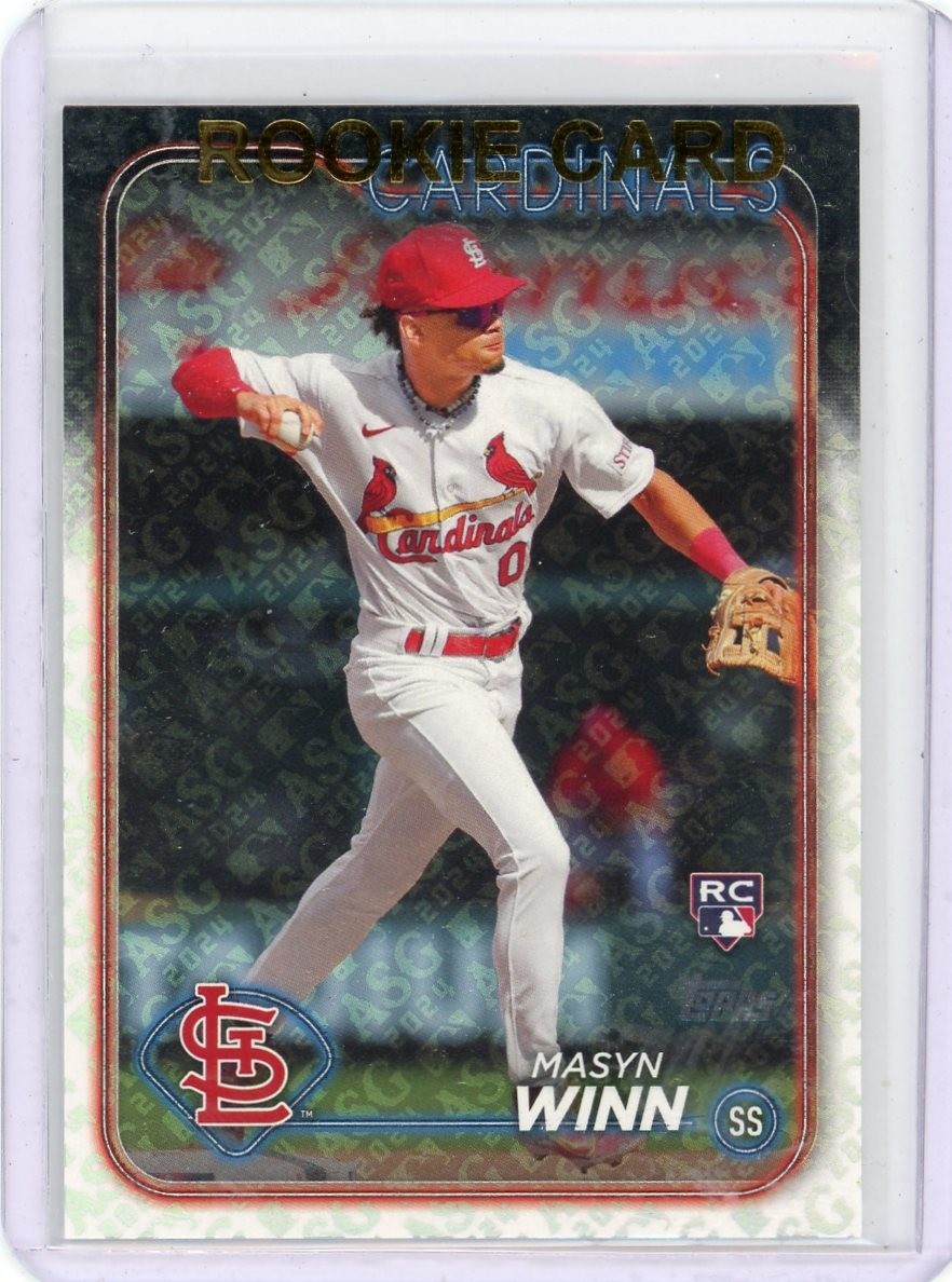 2024 Topps All Star Game MASYN WINN #480 RC Rookie ASG Foil Stamped EXCLUSIVE