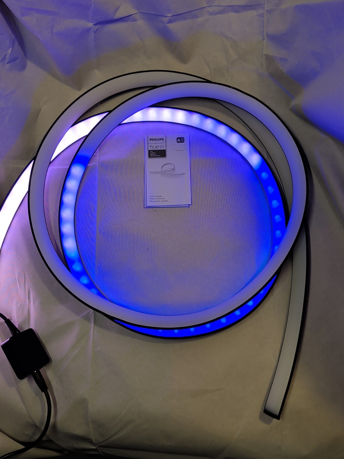 Philips Hue Play Gradient TV Lightstrip 75" Part Of Strip Not Working