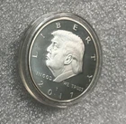 2017 President Donald Trump Inaugural Silver Eagle Commemorative