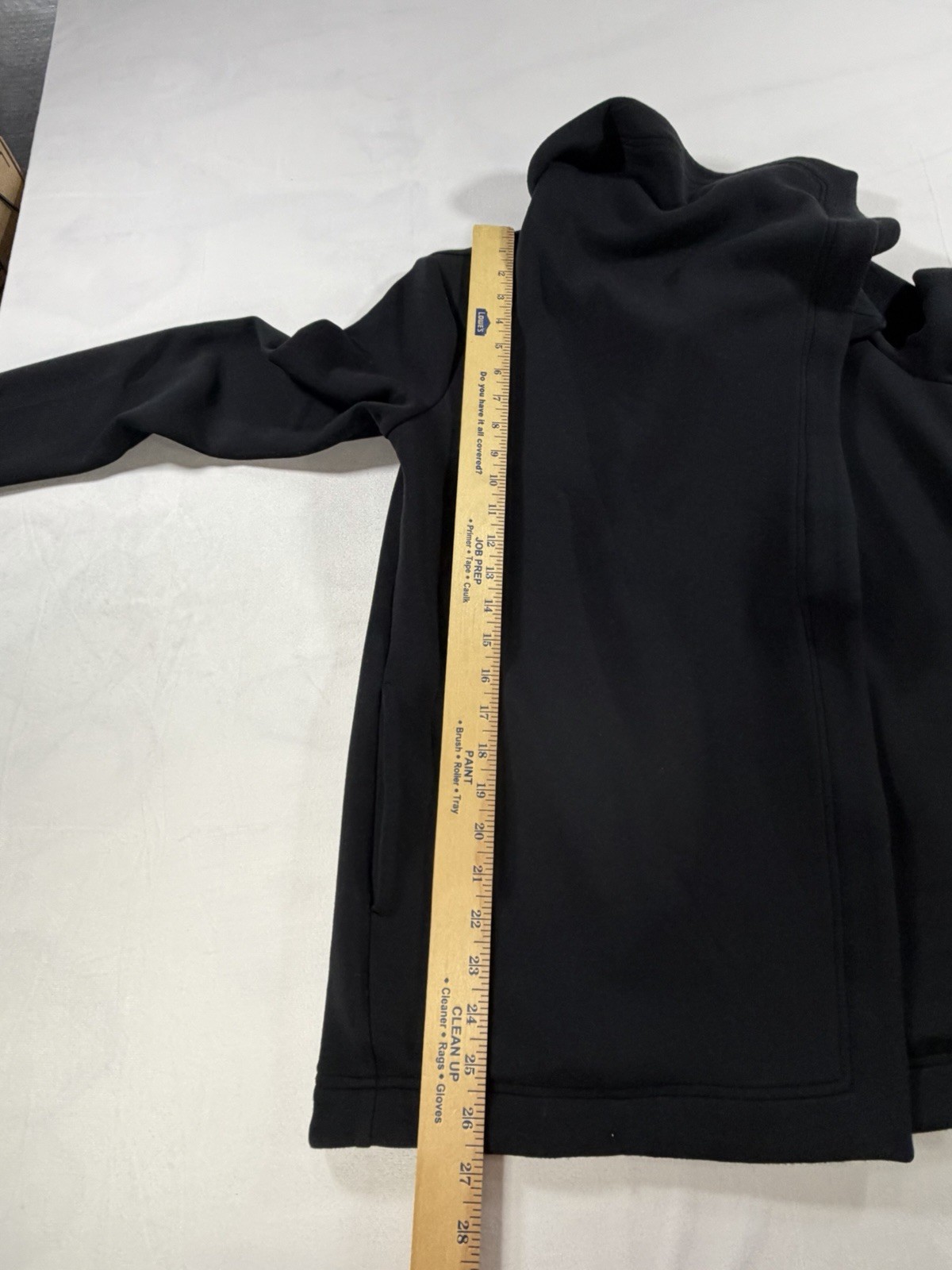 SPANX Air Essentials Black Open Wrap Cardigan Siz… - image 2