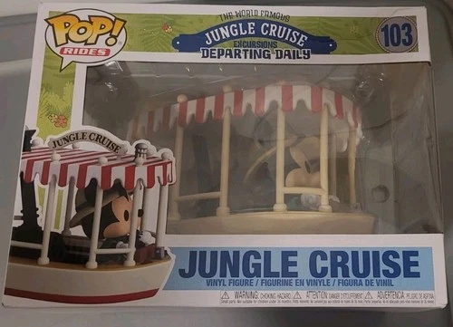 Funko Pop! Rides Jungle Cruise S1 Mickey Mouse Vinyl Figure #103 Disney