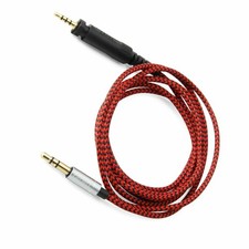 Audio nylon Cable For Shure SRH840 SRH940 SRH440 SRH750DJ HEADPHONES vv