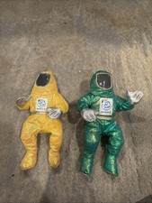 INTEL INSIDE 1997 Yellow And Green Pentium II ASTRONAUT Plush Beanie Space 8”