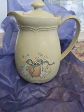 Vtg Plastic International China MARMALADE Goose Insulated Coffee Carafe Pitcher 