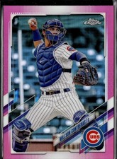 2021 Topps Chrome #52 Willson Contreras Pink Refractor