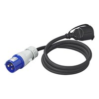 Adapterkabel 150Cm 3X2,5Mm² Von CEE Stecker Nach Schuko Steckdose