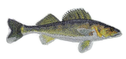 Beautiful Fish Collection (1) Embroidered Iron On Patches - Picture 7 of 9