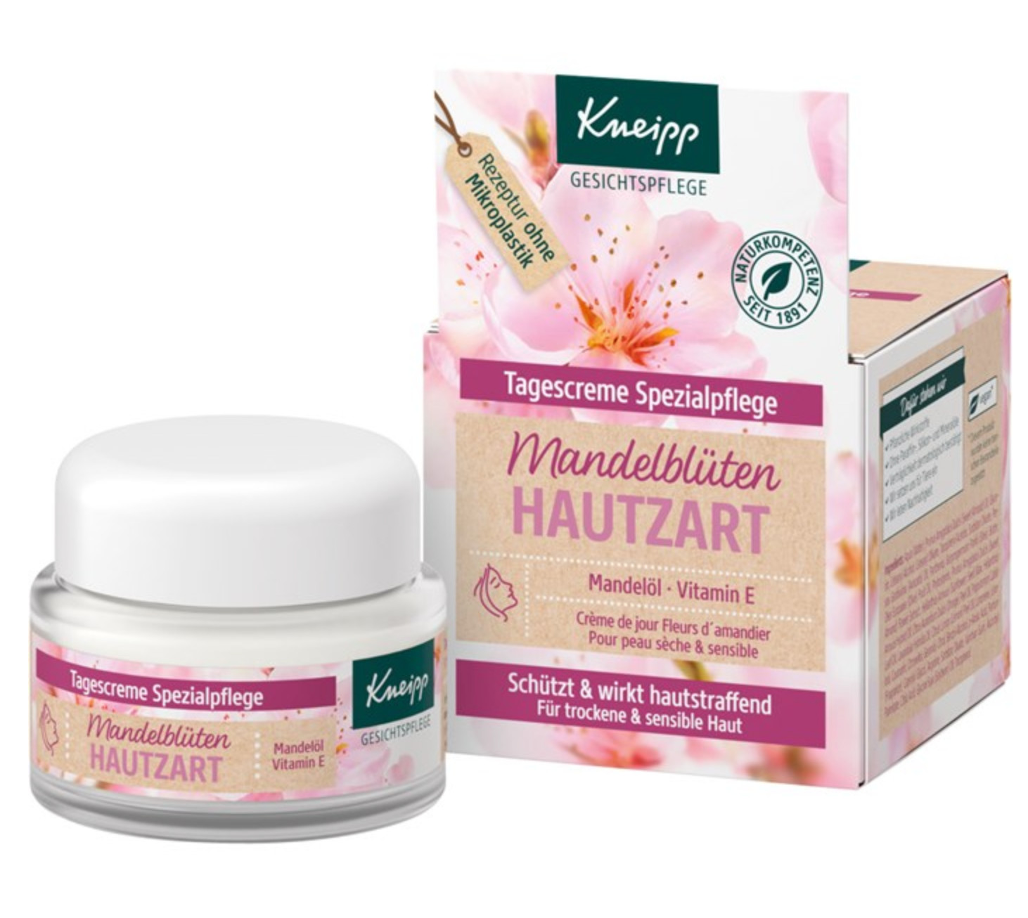 ✅ Kneipp Gesichtscreme Mandelblüten Hautzart Gesichtspflege Tagespflege 50ml ✅