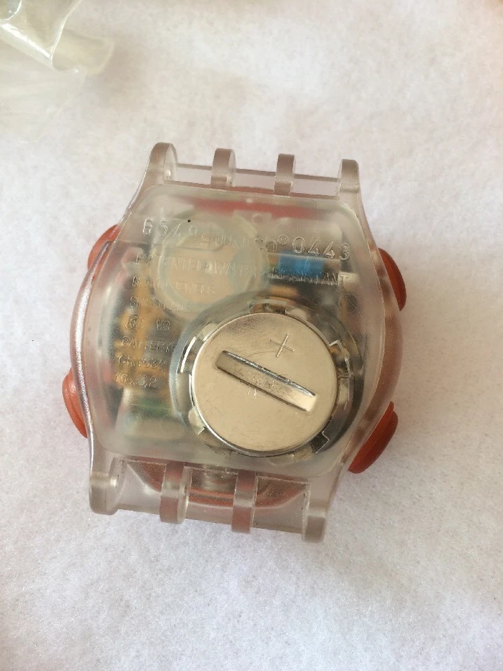 SWATCH Watch, named VASCO ROSSI, Quartz, genuine, second hand - Immagine 2 di 4