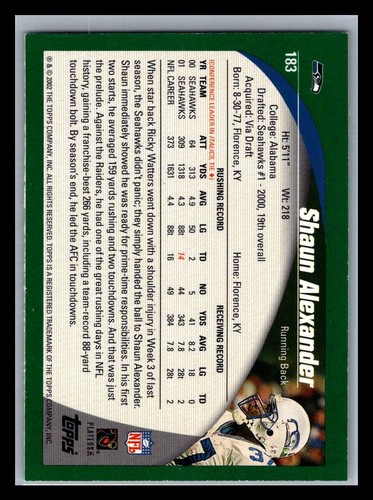 2002 Topps Football # 1 - 200 - Pick Your Card! - Picture 366 of 400