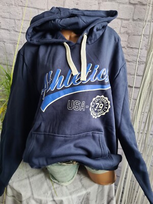 Kangaroos Sweatshirt Hoodie Pulli Kapuze Herren blau (7 860) NEU