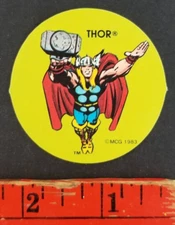 Thor 1983 Marvel Ovaltine Sticker Card (NM)