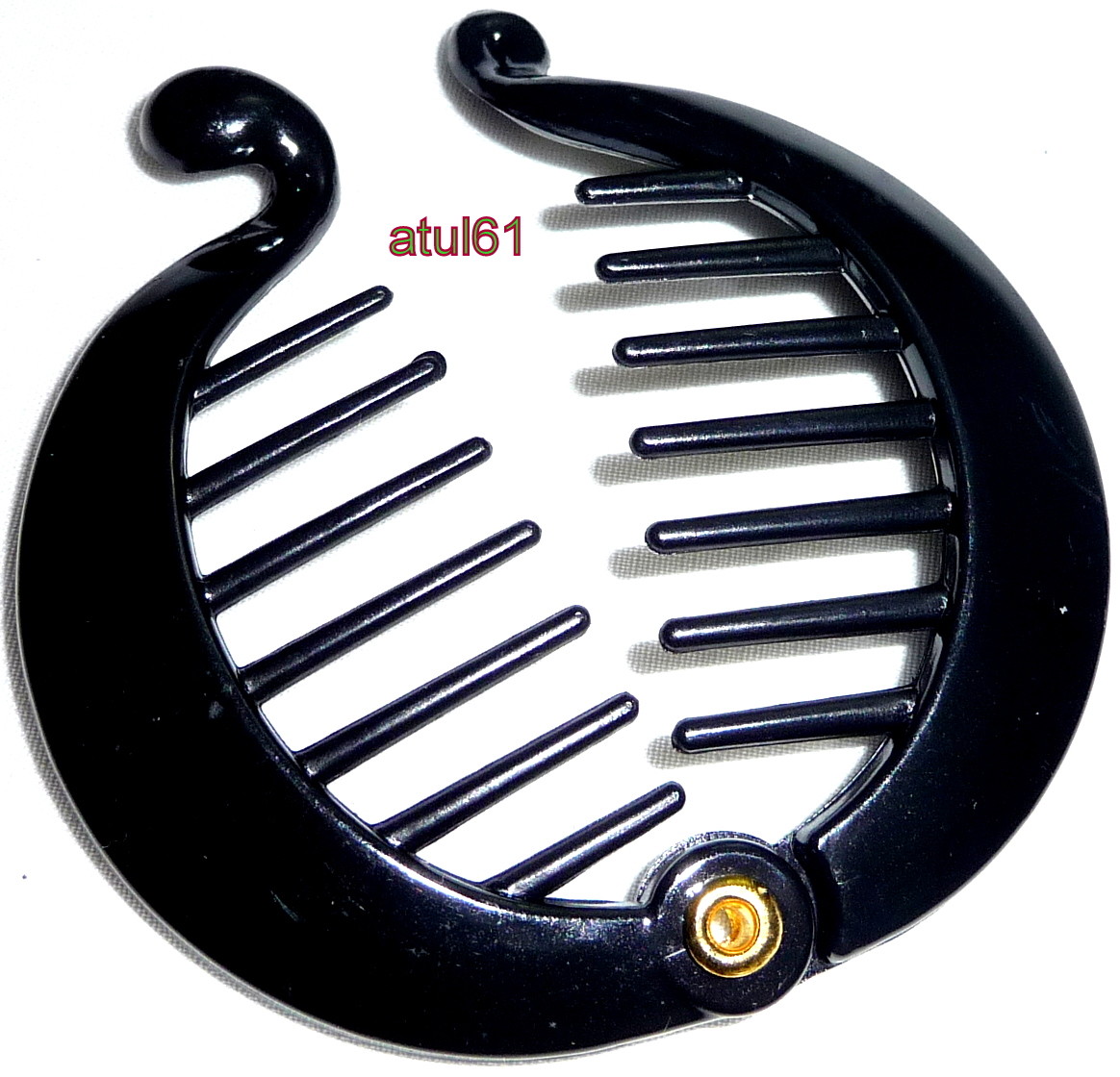 SMALL MINI BANANA HAIR CLIPS FINE THIN HAIR FASHION HAIR RING COMB