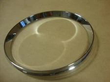 BIG DOG MOTORCYCLES OEM CHROME HEADLIGHT BEAUTY RING 2004-11 MODELS HOODED BEZEL