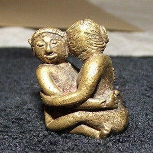 VINTAGE EROTIC BRONZE LOVING COUPLE