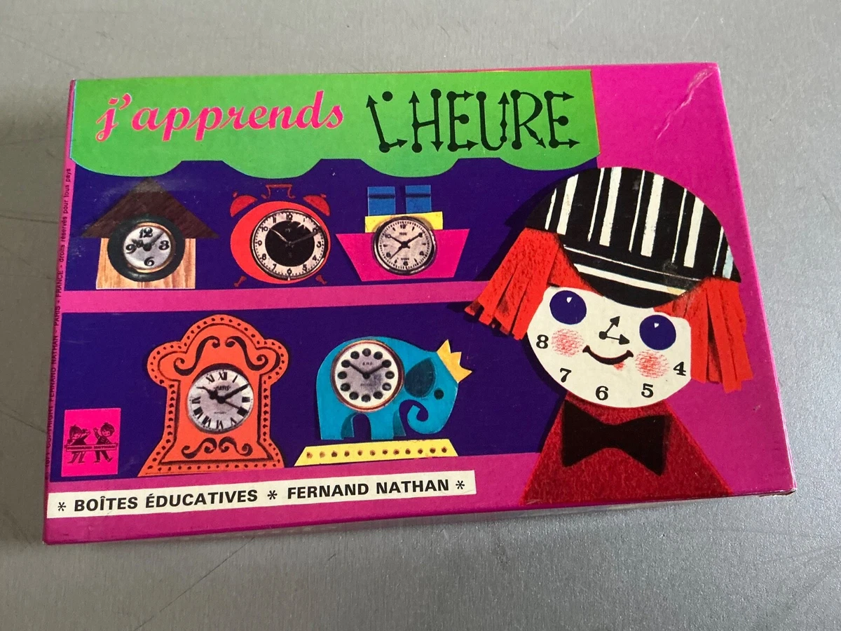 quot;L'île au trésor" puzzle Nathan 1977 - jouets rétro jeux de société