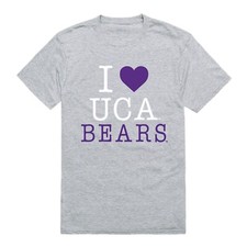 University of Central Arkansas Bears UCA NCAA Cotton I Love Tee T Shirt  