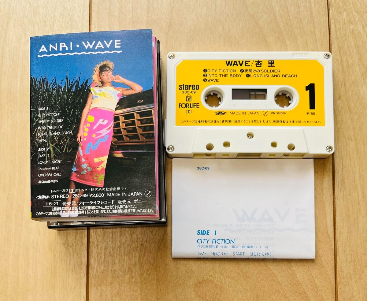 ANRI / Wave Cassettes 1985 For Life Records 28C 69 City Pop