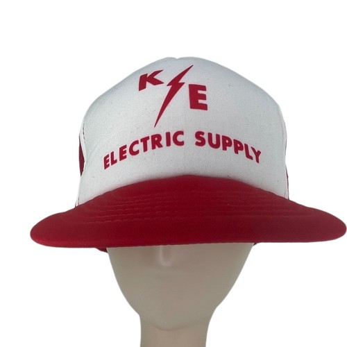 K/E KE Electric Supply Snapback Trucker hat cap New Deadstock Small/Medium
