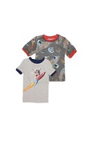 BedHead Boy's Youth 3 Pcs Sleepwear Pajama's Set Size L-14 Gray/Astronaut/Space