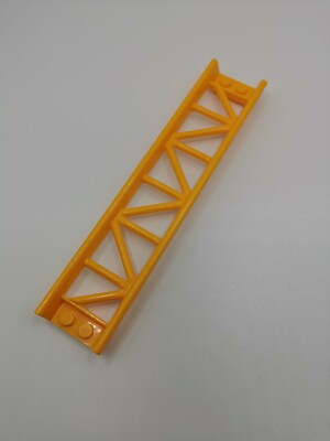 Lego  Achterbahn   25059  1 Schiene 16L Gerade Roller Coaster gelb orange Neu