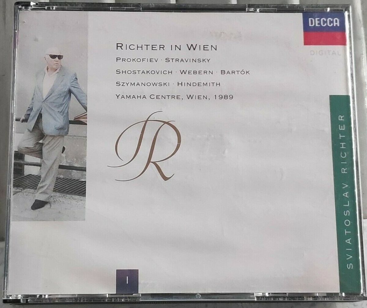 Sviatoslav Richter in Wien - Decca Germany 2CD Full SIlver No IFPI