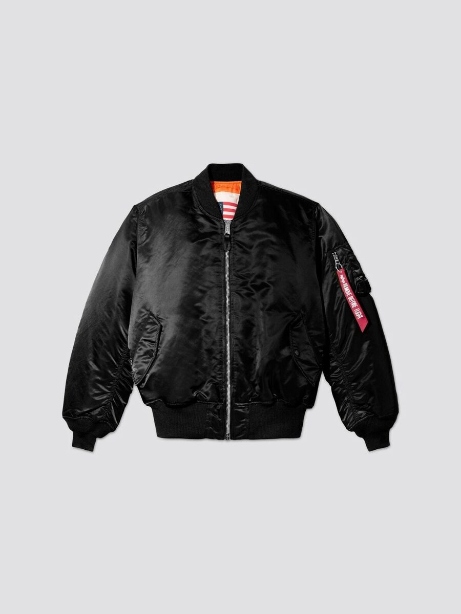 Alpha Industries MA-1 Blood Chit Flight Jacket/Bomber MA1 Alpha Industries MA-1 Blood Chit Flight Jacket/Bomber MA1