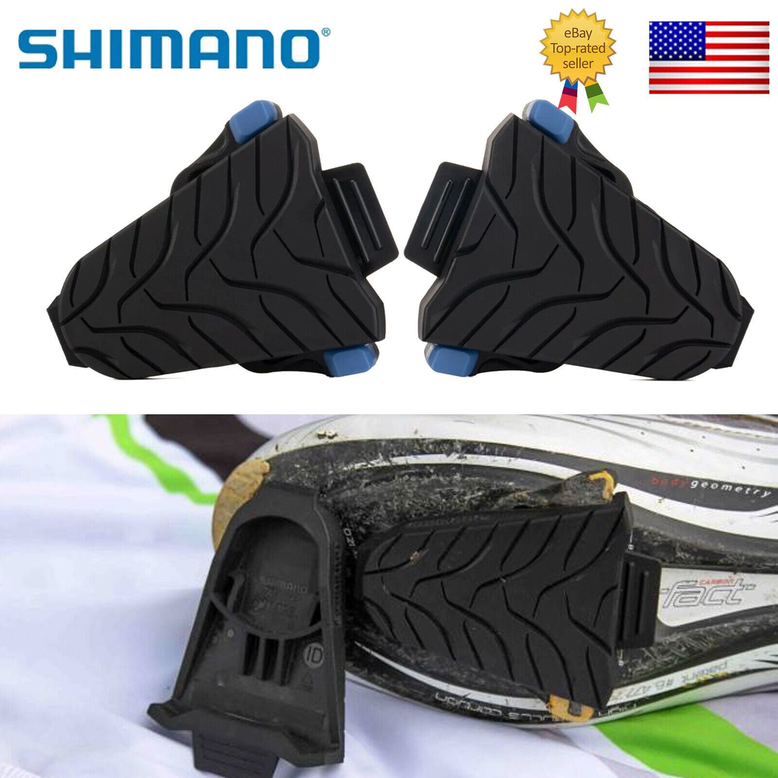 Shimano SM-SH45 Cleat Covers Shoe Cover SPD-SL Road Bike Pedal Protector Genuine