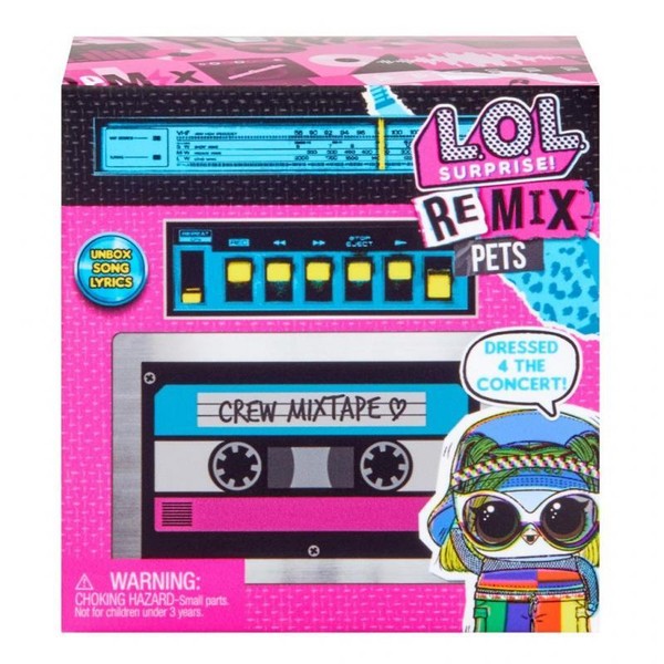 Mga L.O.L. Surprise ! Remix Pets Tiere Lol Frisur Puppen Figur 9 ÜBerraschungen-image