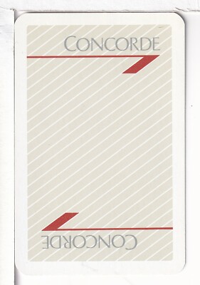 Single Airline Playing Card ''British Airways, BAW 408 D'' Chan/Mertens #, Stand