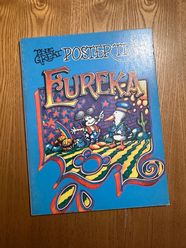RARE ORIGINAL 1968 EUREKA THE GREAT POSTER TRIP PSYCHEDELIC ROCK POSTERS BOOK - Imagen 12 de 12