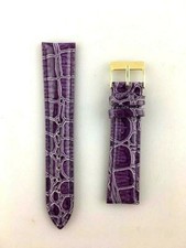 Watch Strap Skin 20MM Print Crocodile Polished Quality' Seamless